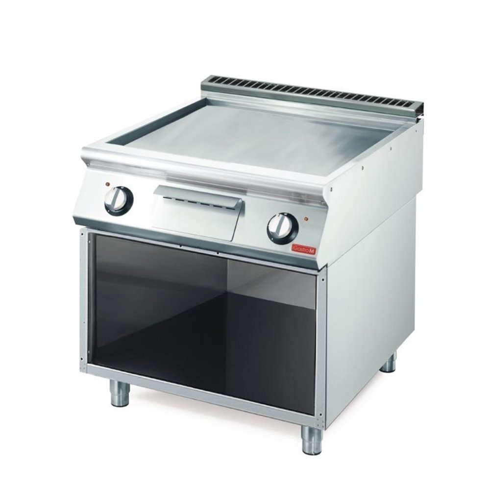 Gastro M Bakplaat/grillplaat | Elektrisch | 70/80 Ftes | 10.8kw | 800x700x850(h)mm