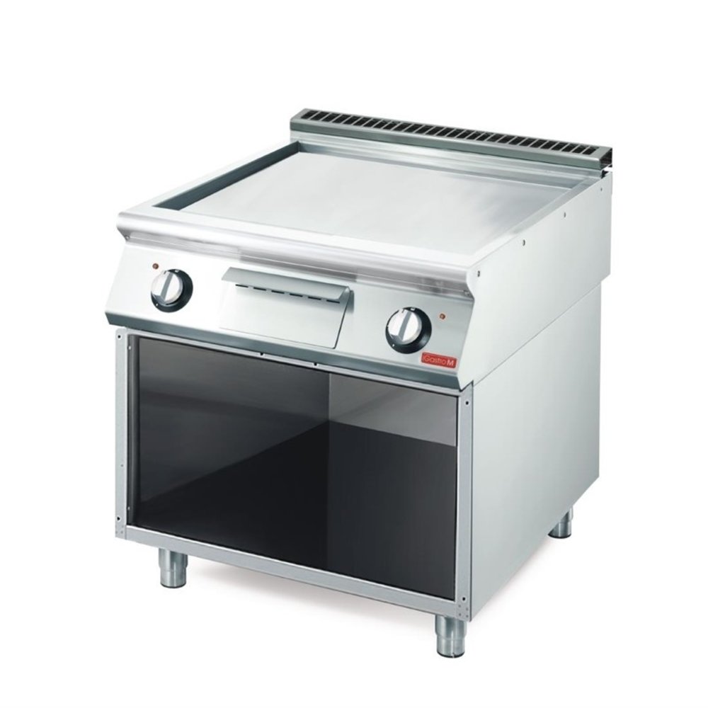 Gastro M Bakplaat/grillplaat | Elektrisch | 70/80 Ftes-cr | Chroom | 10.8kw | 800x700x850(h)mm