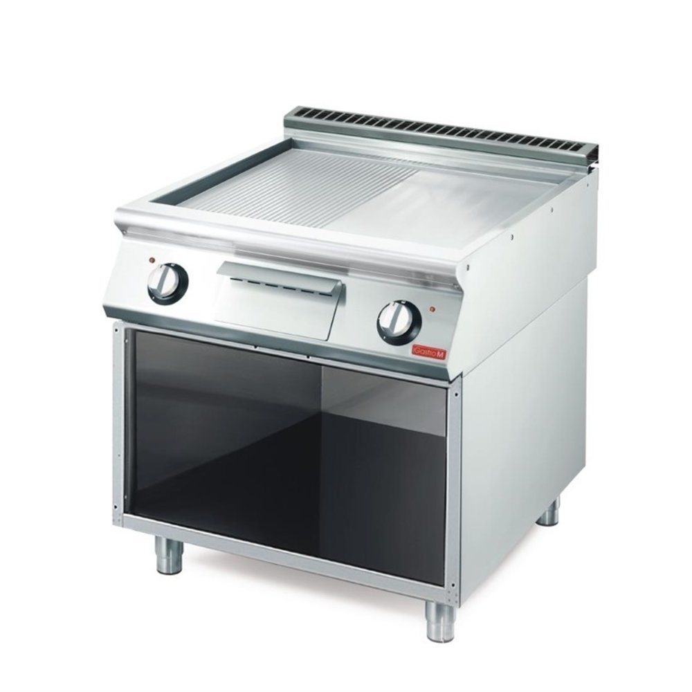 Gastro M Bakplaat/grillplaat | Elektrisch | 70/80 | Ftres-cr | Chroom | 10.8kw | 800x700x850(h)mm