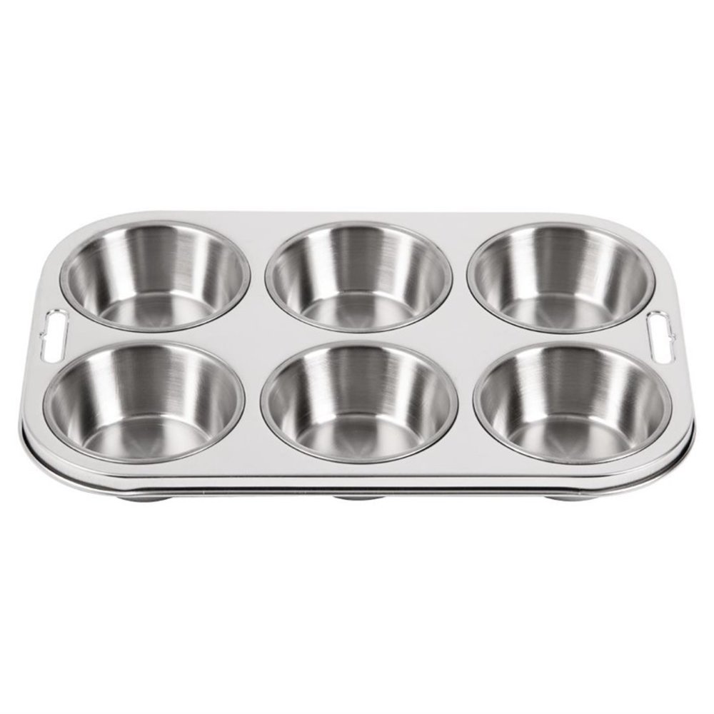 Vogue Bakvorm Rvs | Cap. 6 Muffins | 270(b)x190(l)cm
