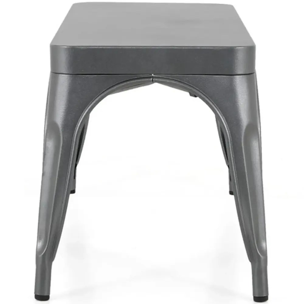 Bolero Banken | Bistro | Staal | Donkergrijs | In-/outdoor | 2 Stuks | 1000x370x450(h)mm