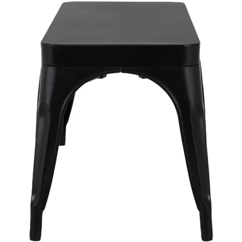 Bolero Banken | Bistro | Staal | Zwart | In-/outdoor | 2 Stuks | 1000x370x450(h)mm