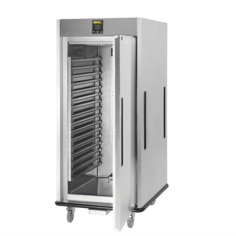 Buffalo Banketwagen Verwarmd | 16x GN 2/1 of 32 x 1/1 GN | 1.4kw | 807x885x1770(h)mm