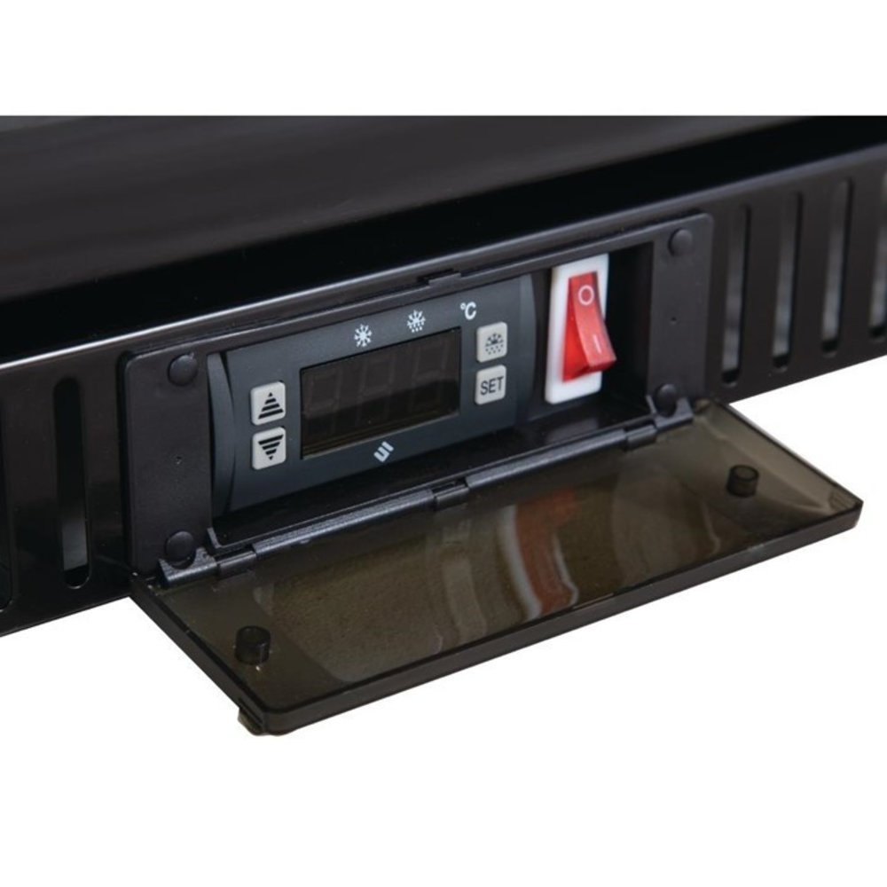 Polar Blastchiller | U-serie | 10 Niveaus (1/1 Gn) | Max. 40kg (koelen) / 28kg (vriezen) | 0.9kw (230v) | Touchscreen | Wielen (geremd) | 800x815x1885(h)mm