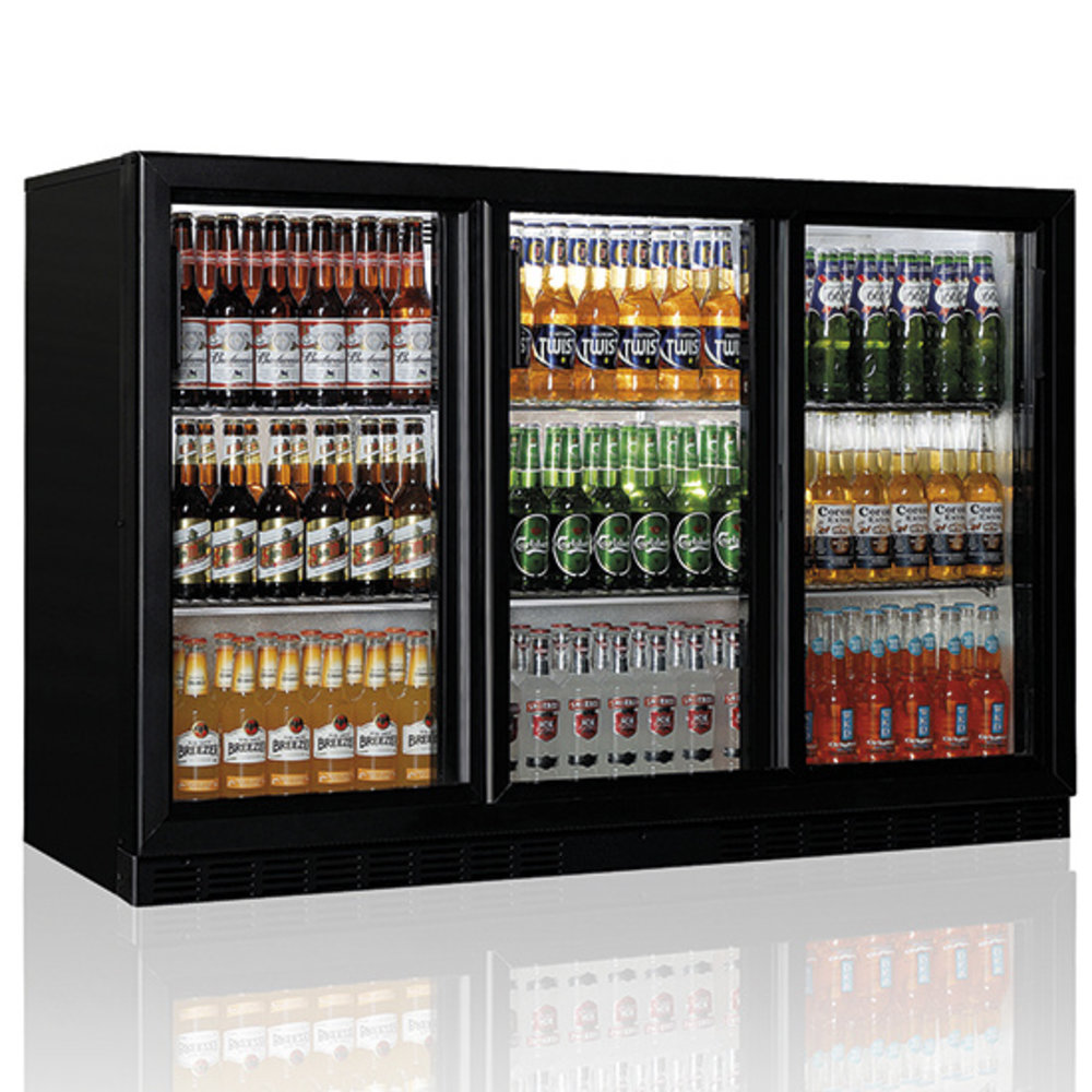 Mastro Barkoelkast | 312l | Zwart | +1°c/+10°c | Geventileerd | 1350x520x900(h)mm