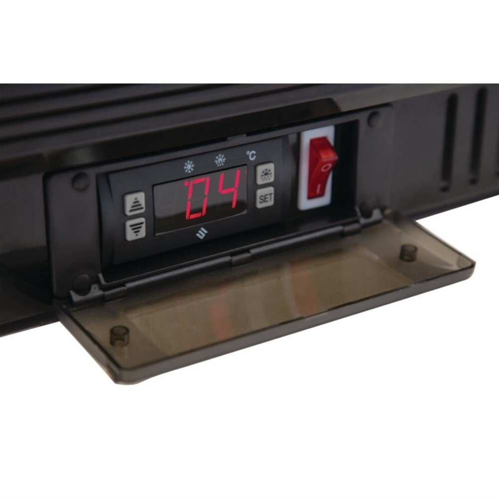 Polar Blastchiller | 3 Niveaus (1/1 Gn) | Max. 12kg (koelen) / 8kg (vriezen) | 0.7kw (230v) | Touchscreen | Wielen (geremd) | 804x826x965(h)mm