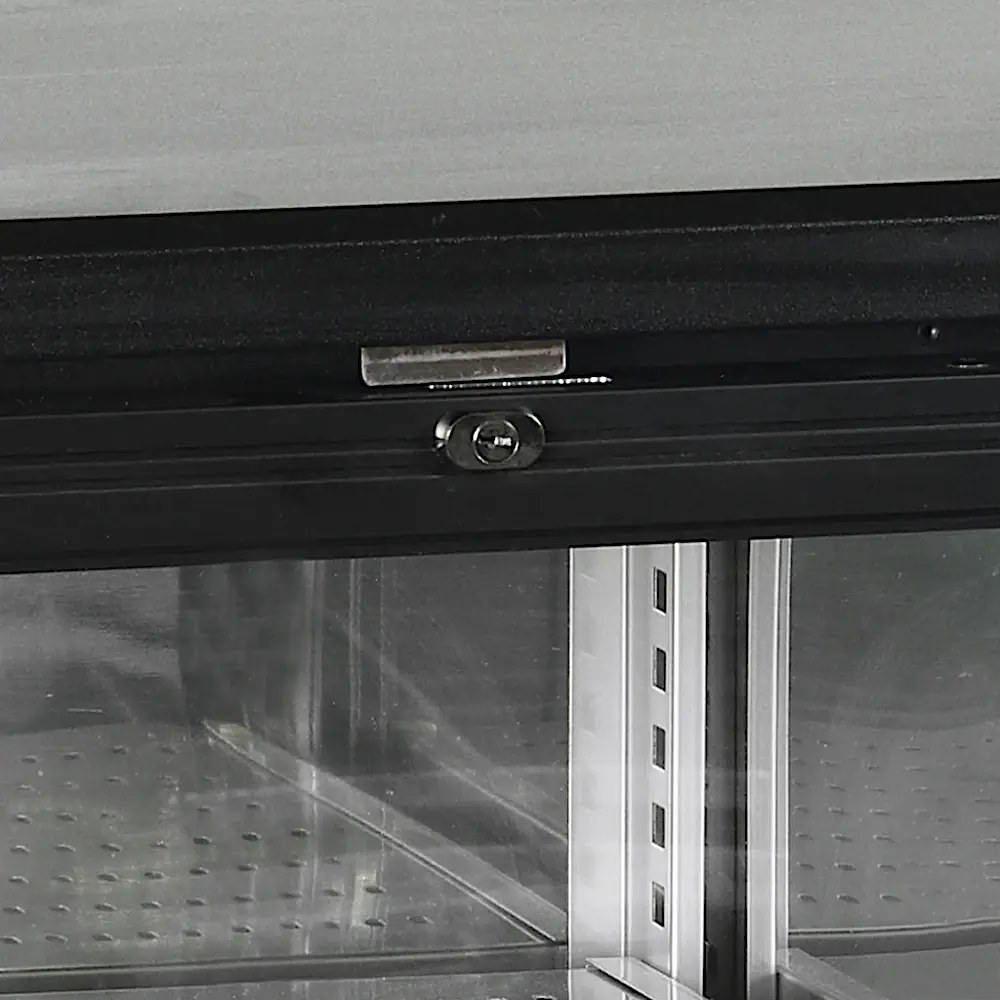 Tefcold Barkoelkast | Cbc | 290l | Zwart | +2°c/+10°c | Geforceerd | Draaideuren | 1462x513x860(h)mm