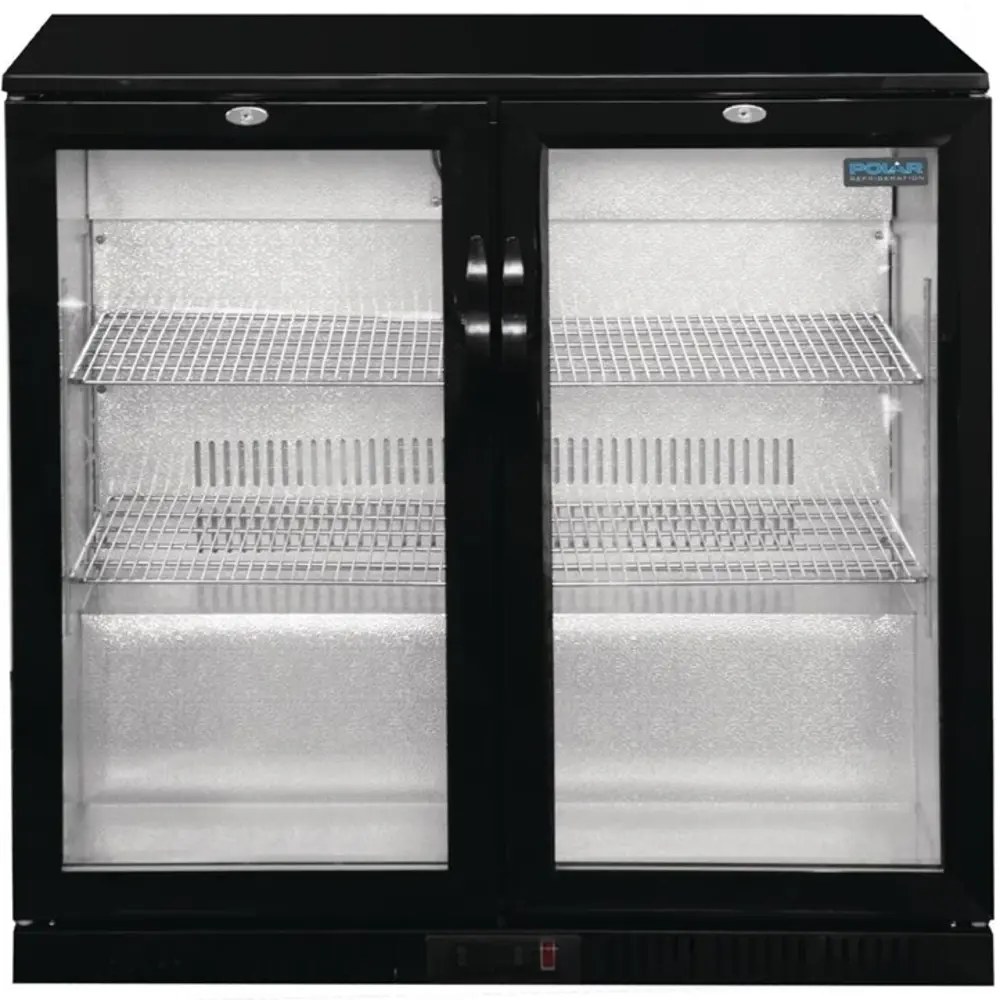 Polar Supermarkt Vrieskist | G-serie | 700l | Wit | -18°c/-22°c | Statisch | Schuifdeksels | Wielen | 2004x758x780(h)mm