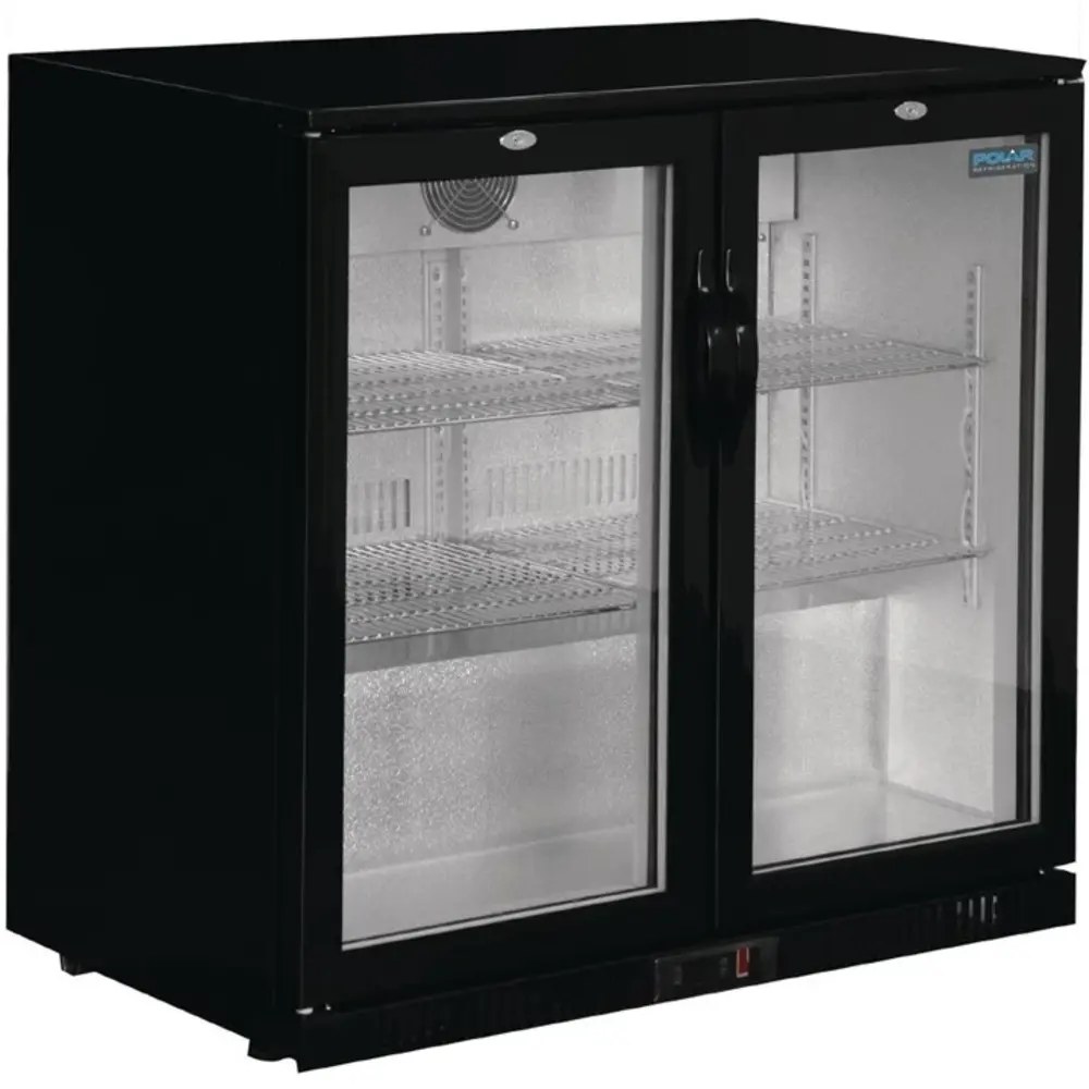 Polar Supermarkt Vrieskist | G-serie | 700l | Wit | -18°c/-22°c | Statisch | Schuifdeksels | Wielen | 2004x758x780(h)mm