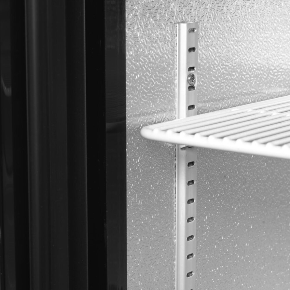 Tefcold Barkoelkast | Serie DB | 122l | Zwart | +2°c/+10°c | Geforceerd | 600x520x870(h)mm