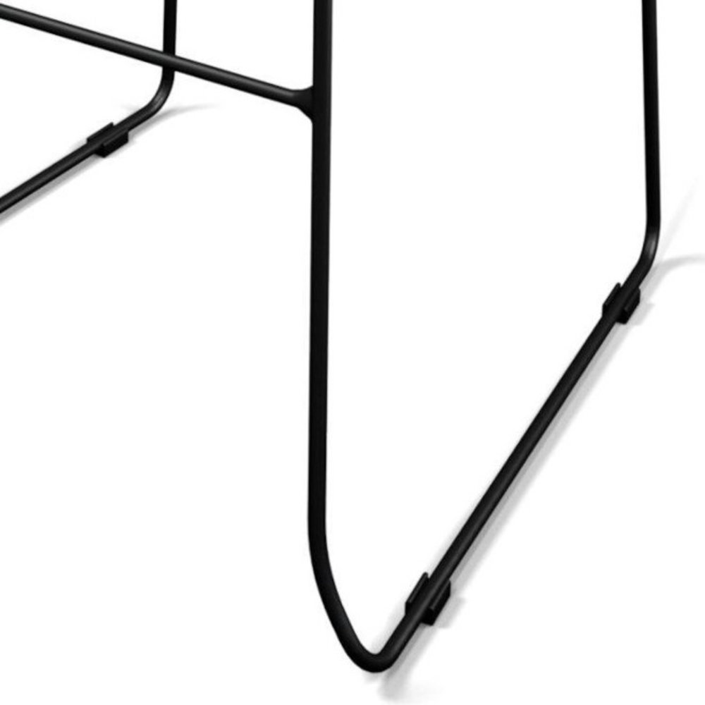 Veba Barkruk Mundo | Brandvertragend | Groen | Velours | Stapelbaar | 465x490x1050(h)mm
