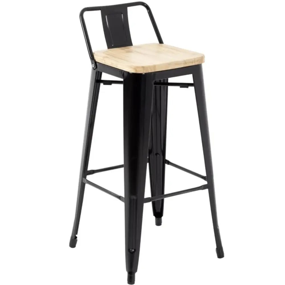 Bolero Inklapbare Tafel | Kunststof/staal | Mintgroen Blad | Wit Frame | Indoor | 800x800x740(h)mm