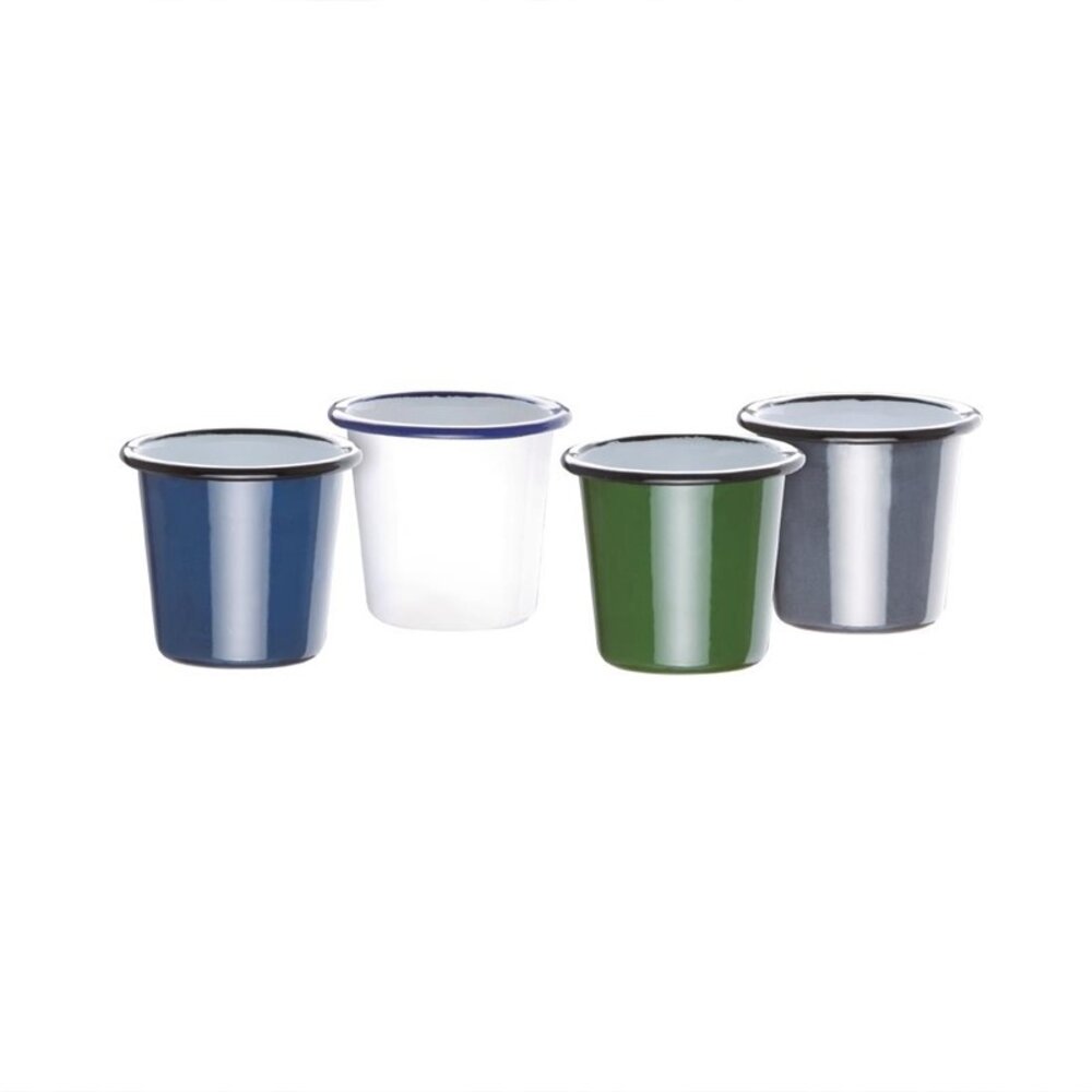 Olympia Schotels | Kiln | Porselein | Grijs | 6 Stuks | ø160x25(h)mm