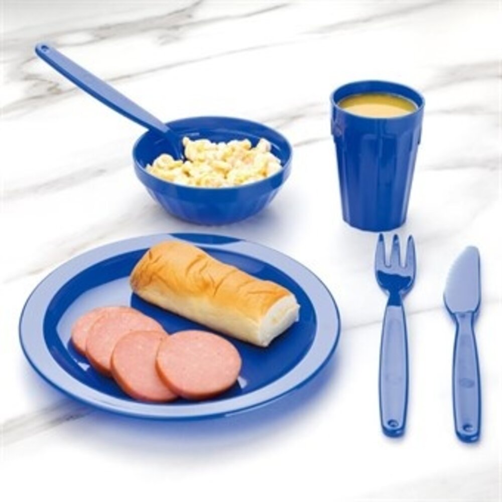 Olympia Bekers | Kristallon | Kunststof | Blauw | 14cl | 12 Stuks | 84(h)mm