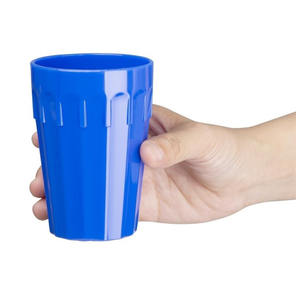Olympia Bekers | Kristallon | Kunststof | Blauw | 26cl | 12 Stuks | 100(h)mm