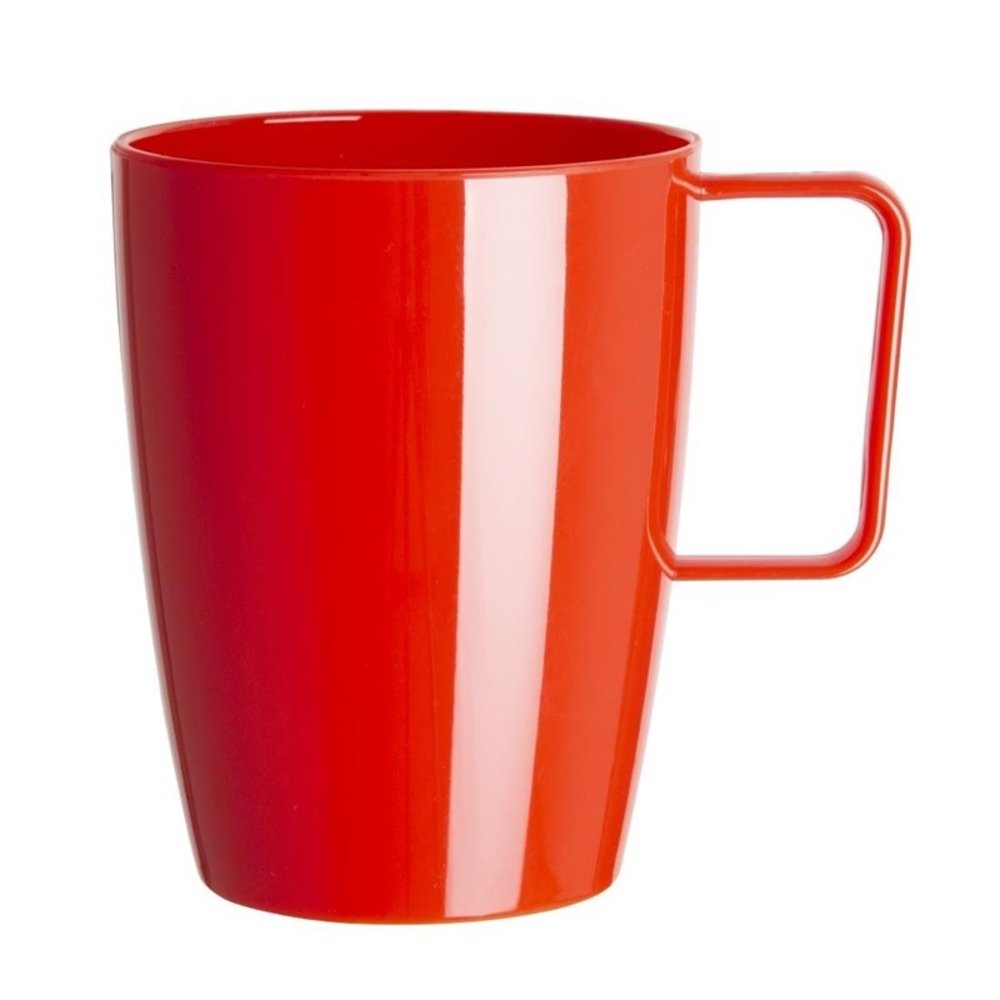Olympia Bekers | Kristallon | Kunststof | Rood | 28cl | 12 Stuks | 100(h)mm