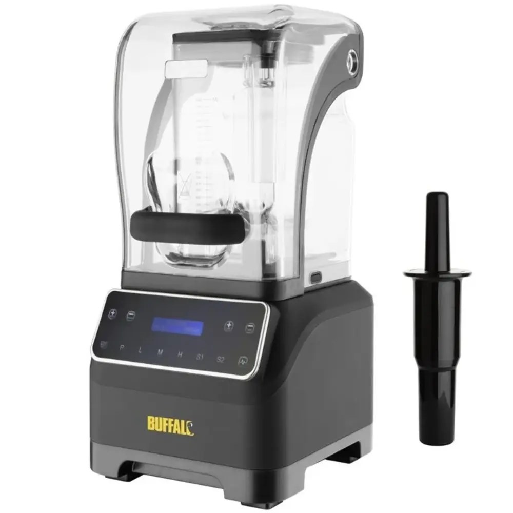 Buffalo Blender | 1.8l | Instelbare Snelheid | 1.68kw (230v) | Geluidskap | Programmering | Bpa-vrij | 246x271x487(h)mm