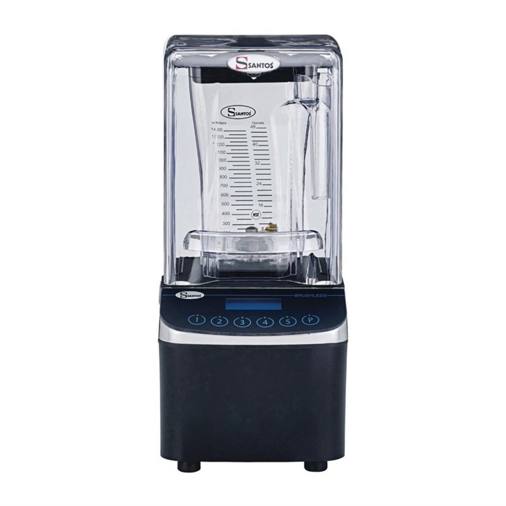 Santos Blender Aluminium/kunststof 2,4l | 1.5kw | 15000 Tpm | 200x247x441(h)mm