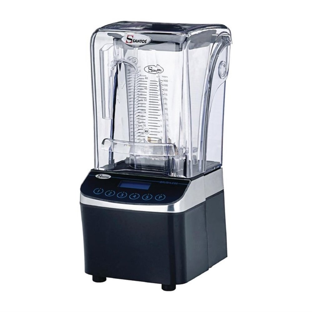 Santos Blender Aluminium/kunststof 2,4l | 1.5kw | 15000 Tpm | 200x247x441(h)mm