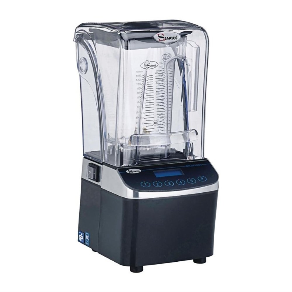 Santos Blender Aluminium/kunststof 2,4l | 1.5kw | 15000 Tpm | 200x247x441(h)mm