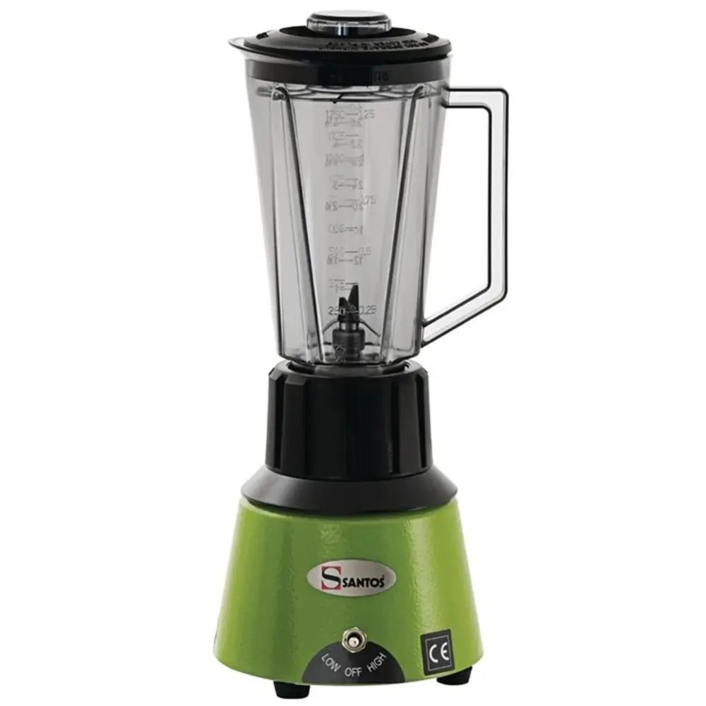 Santos Blender | N.33 | 1.25l | 2 Snelheden (12.000-16.000rpm) | 0.6kw (230v) | 180x180x420(h)mm