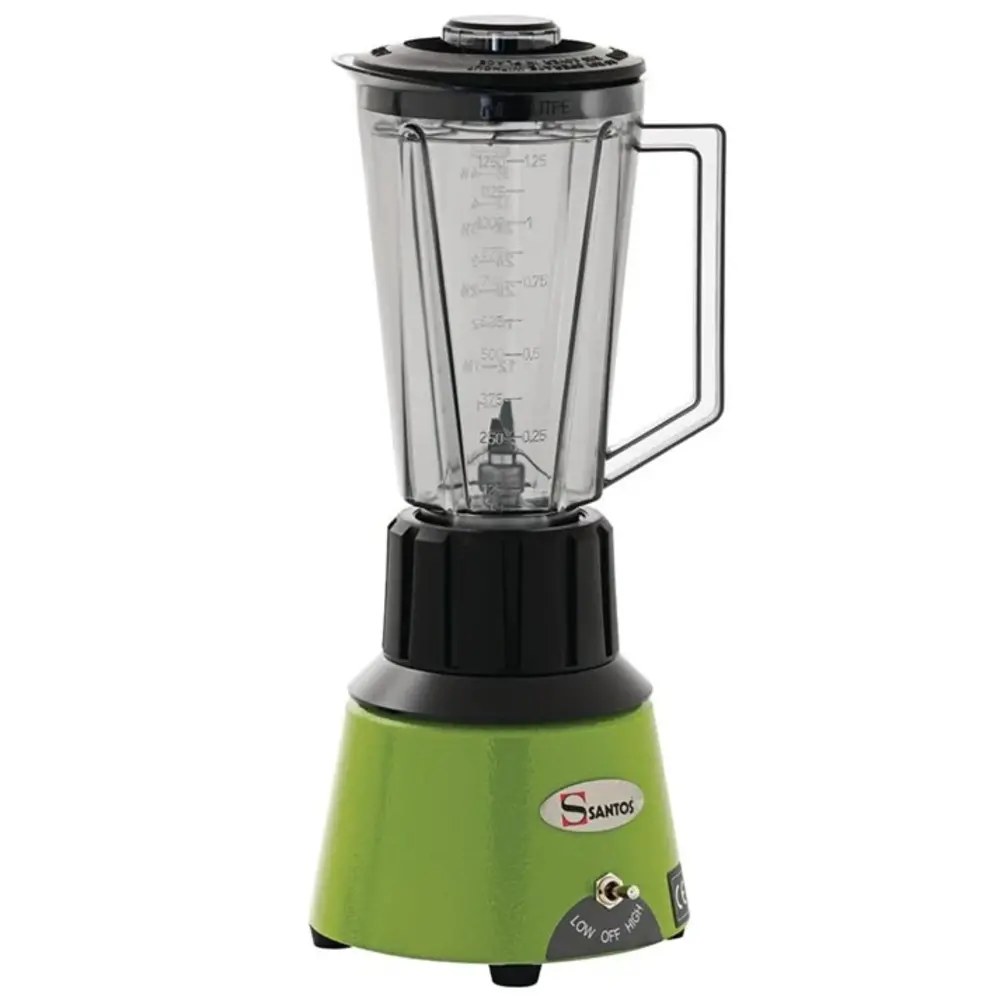Santos Blender | N.33 | 1.25l | 2 Snelheden (12.000-16.000rpm) | 0.6kw (230v) | 180x180x420(h)mm