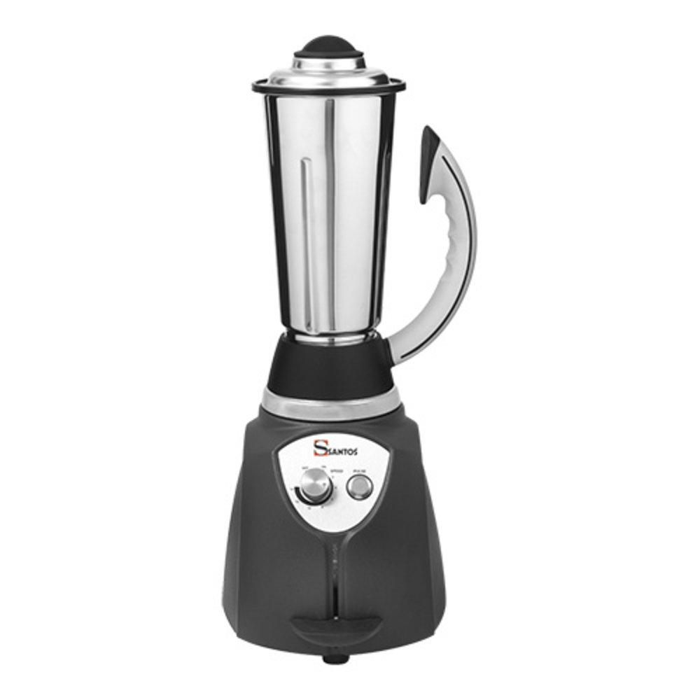 Santos Blender N.37-santosafe (2l/rvs) | 750w | Elektronische Toerental-regelaar, 500 T/m 15000 R.p.m | 305x210x570(h)mm