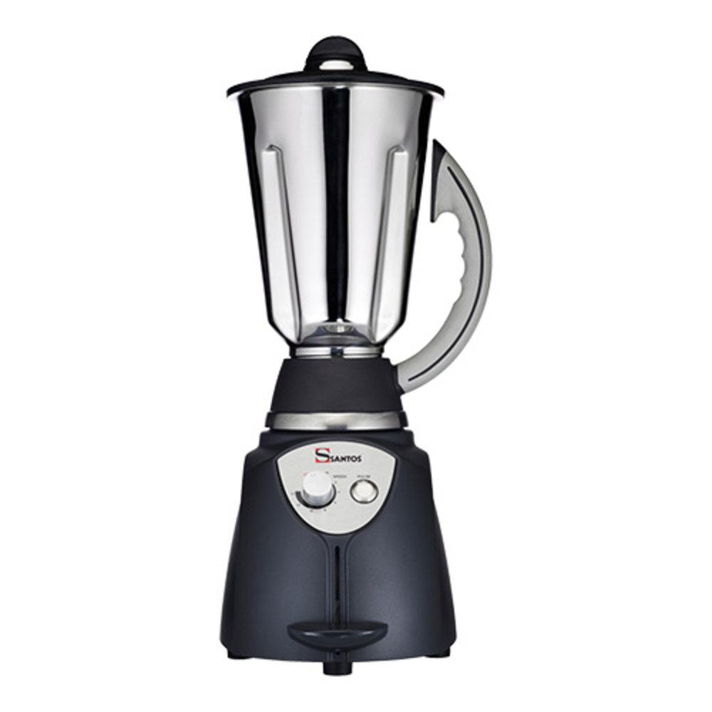 Santos Blender N.37-santosafe (4l/rvs) | 750w | Elektronische Toerental-regelaar, 500 T/m 15000 R.p.m | 305x210x570(h)mm