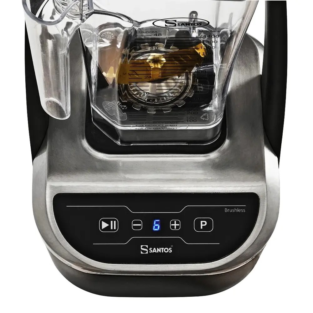 Santos Blender | N.66 | 2L | Instelbare Snelheid | 1kw (230v) | Programmering | 197x233x393(h)mm