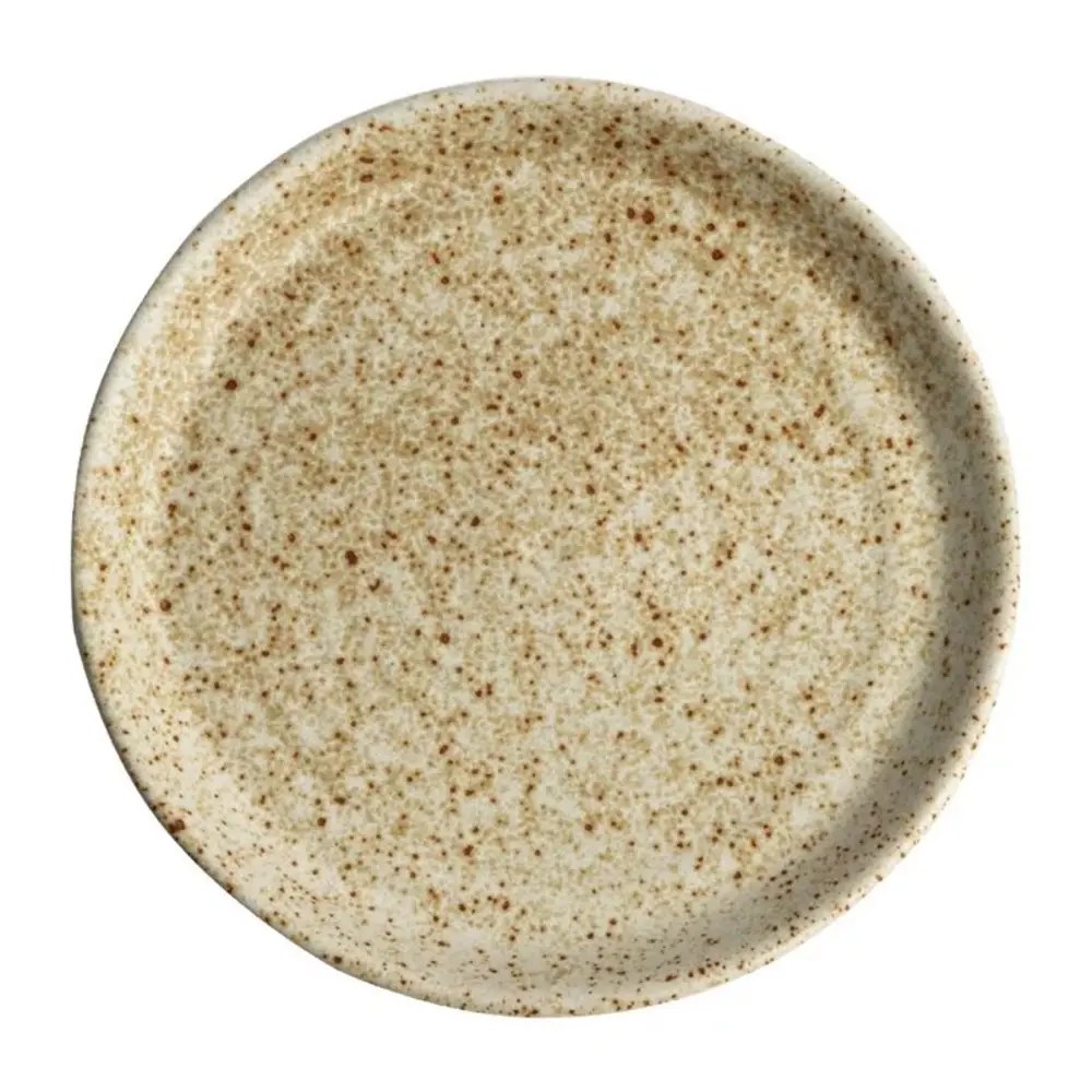 Olympia Borden | Canvas | Keramiek | Crème | 6 Stuks | ø180x20(h)mm