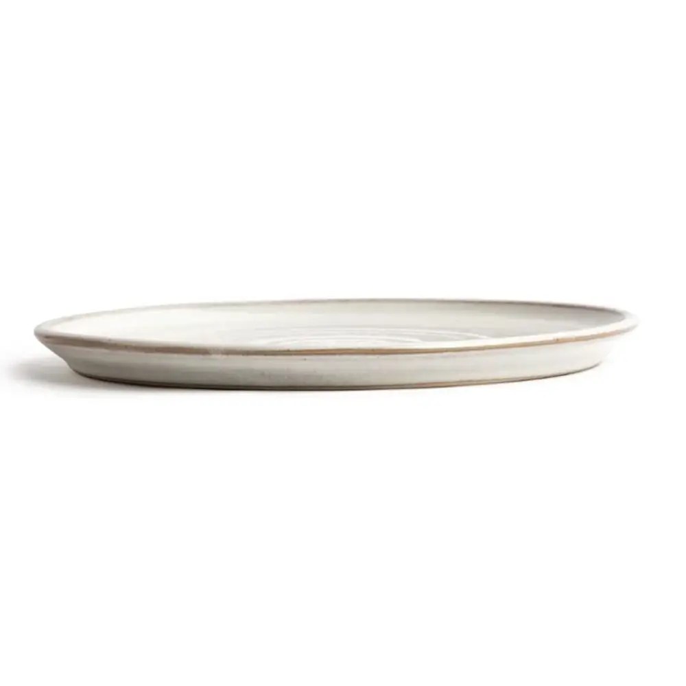 Olympia Schotels | Kiln | Porselein | Zandsteen | 6 Stuks | ø140mm