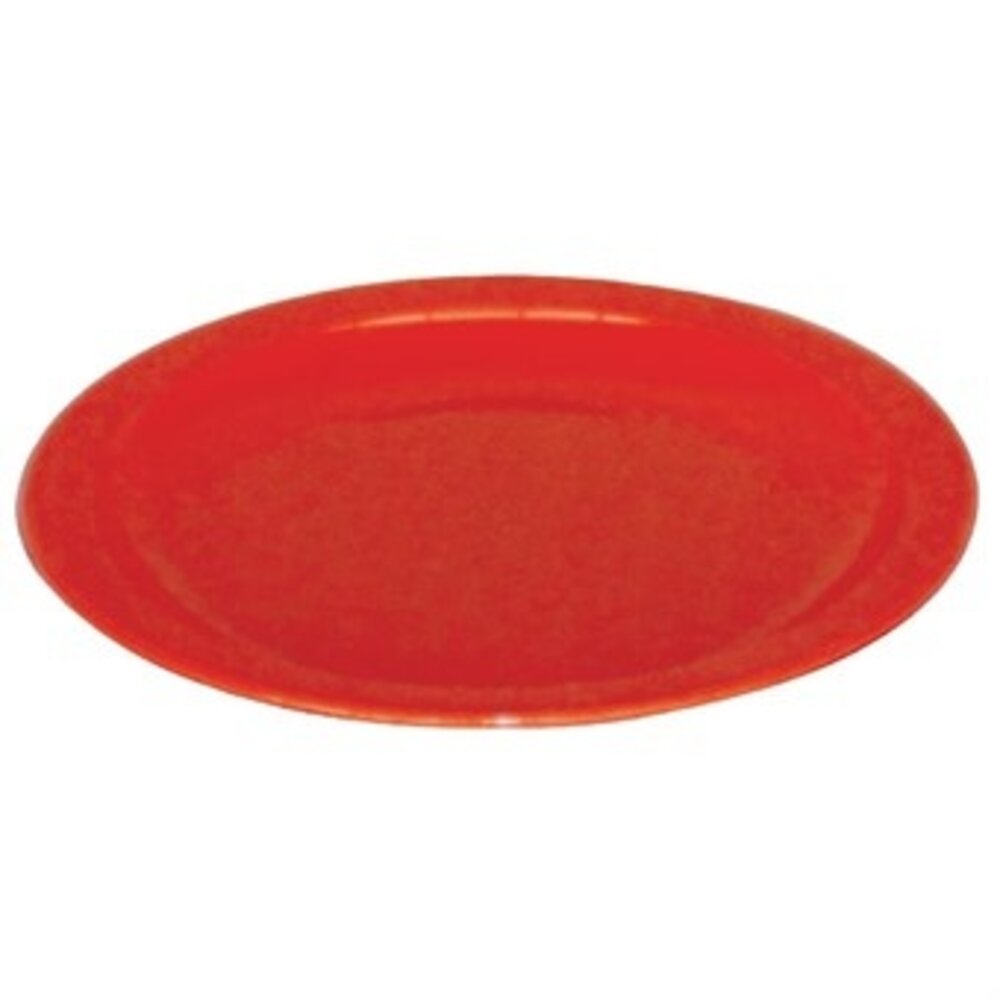 Olympia Borden | Kristallon | Kunststof | Rood | 12 Stuks | ø230mm