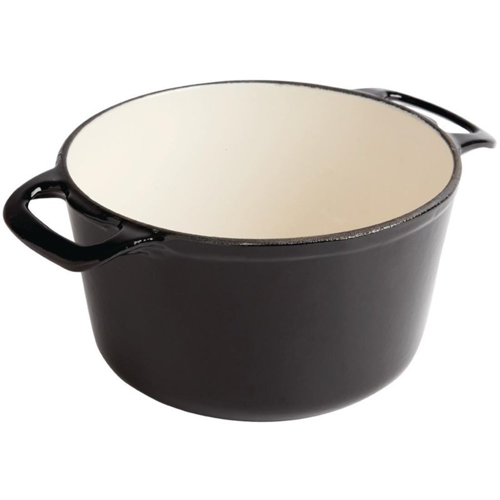Vogue Braadpan | Gietijzer | 3.2l | Div. Warmtebronnen | Incl. Deksel | ø205x120(h)mm