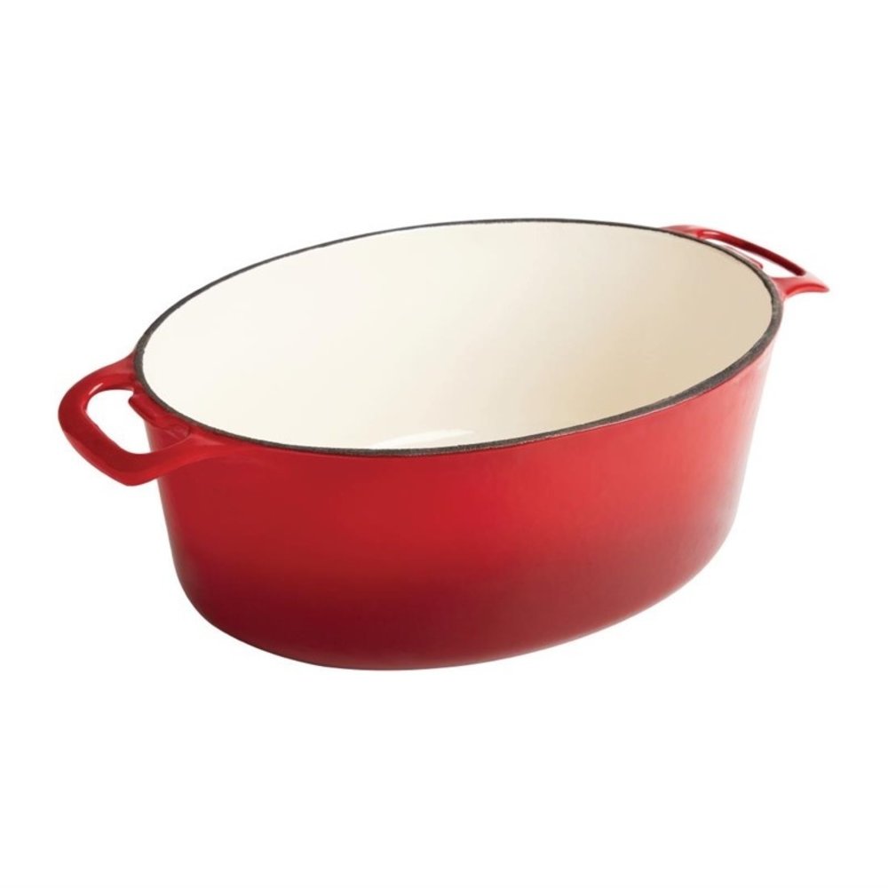 Vogue Braadpan | Gietijzer | 5L | Div. Warmtebronnen | Incl. Deksel | 243x295x110(h)mm