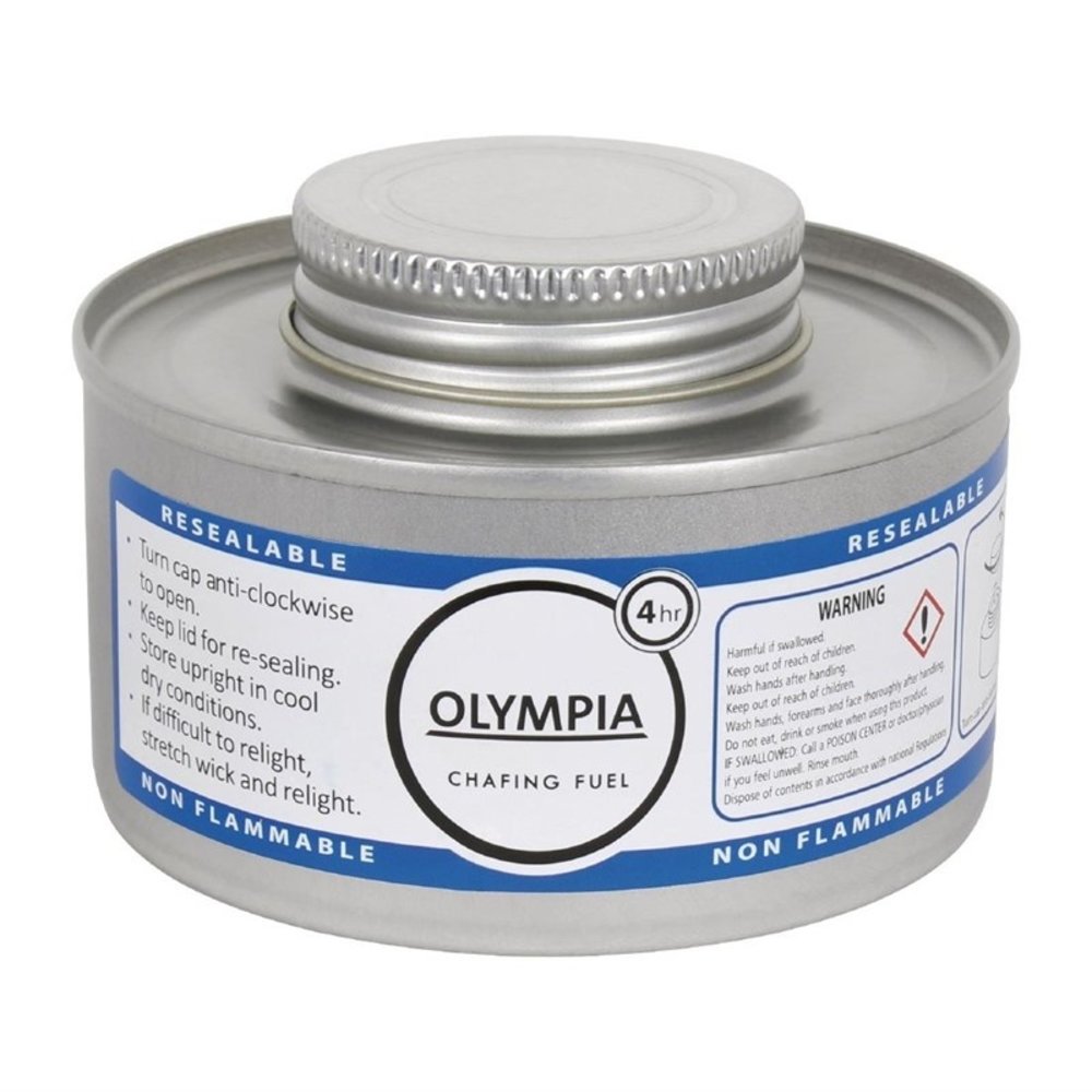 Olympia Brandpasta | 4 Uur Brandtijd | Herbruikbaar Lont | 12 Stuks