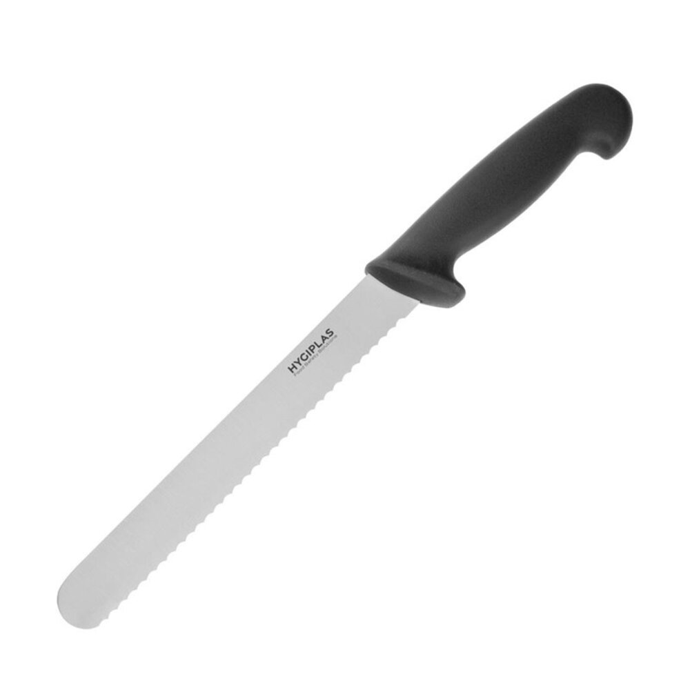 Hygiplas Broodmes | Rvs | Zwart | Lengte 335mm
