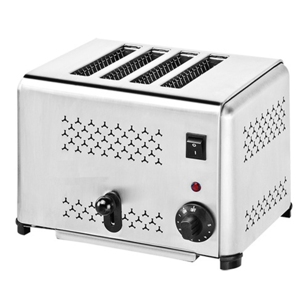 Caterchef Broodrooster (cap.4st.) | 2,24kw | Met Energiebesparing | 370x210x230(h)mm