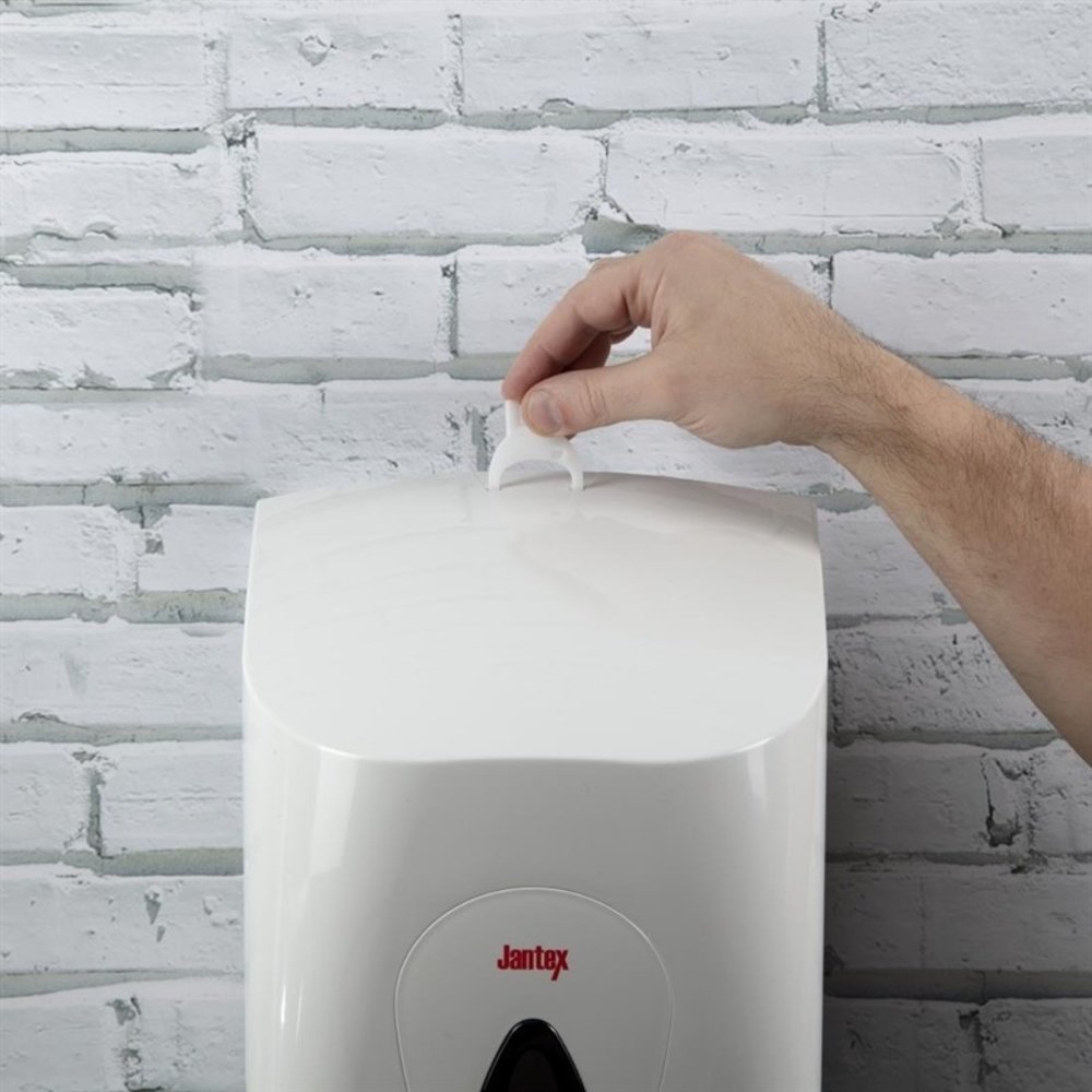 Jantex Centrefeed Handdoek Dispenser Groot | Kunststof | 230x235x350(h)mm