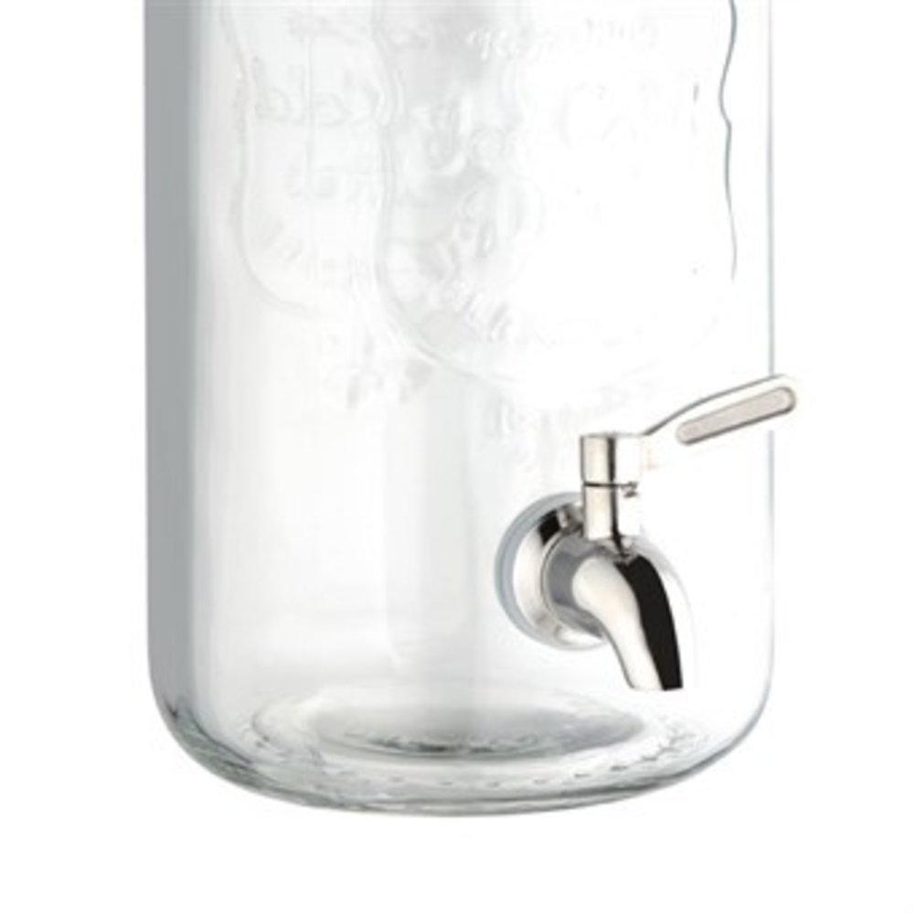 Olympia Drankendispenser | Glas | 3.6l | Klemdeksel | 195x145x325(h)mm