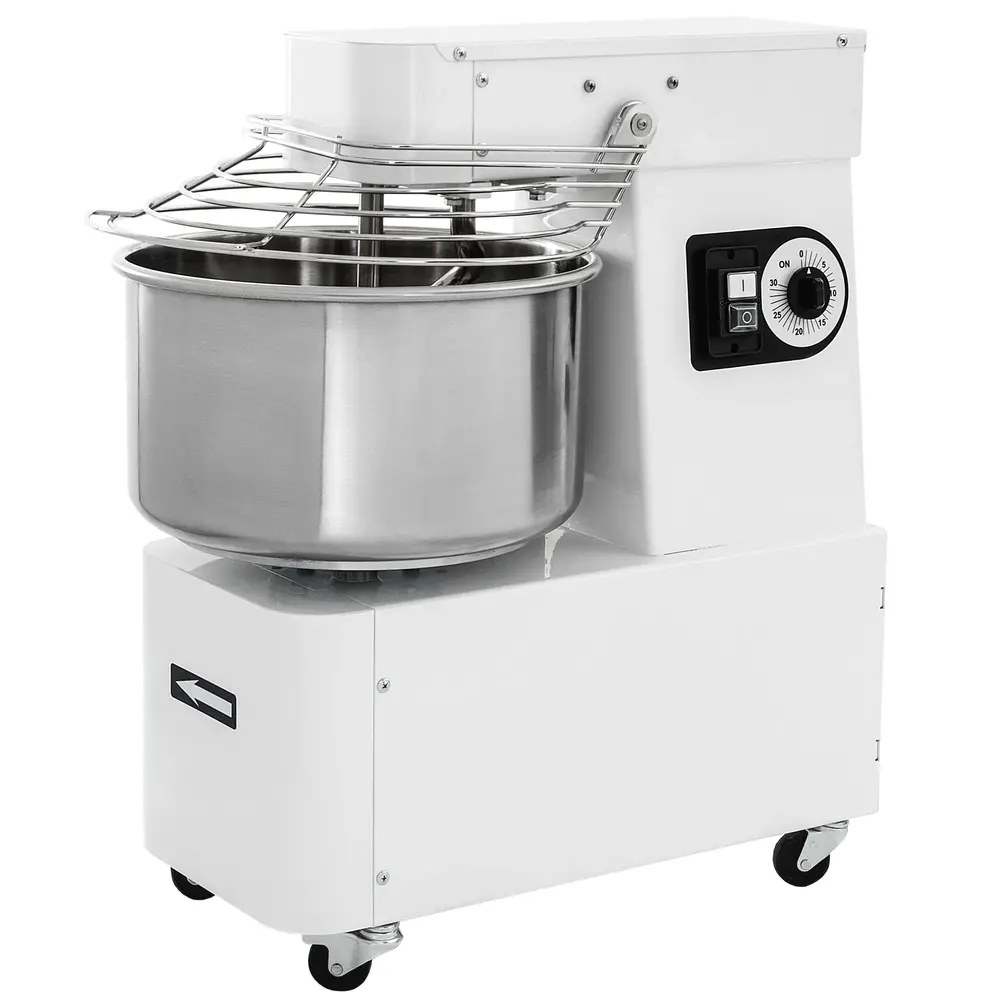 Prismafood Deegmenger | Ibm | 24kg/32l | 1 Snelheid | Vaste Kop + Kom | 1.1kw (230v) | 435x750x810(h)mm