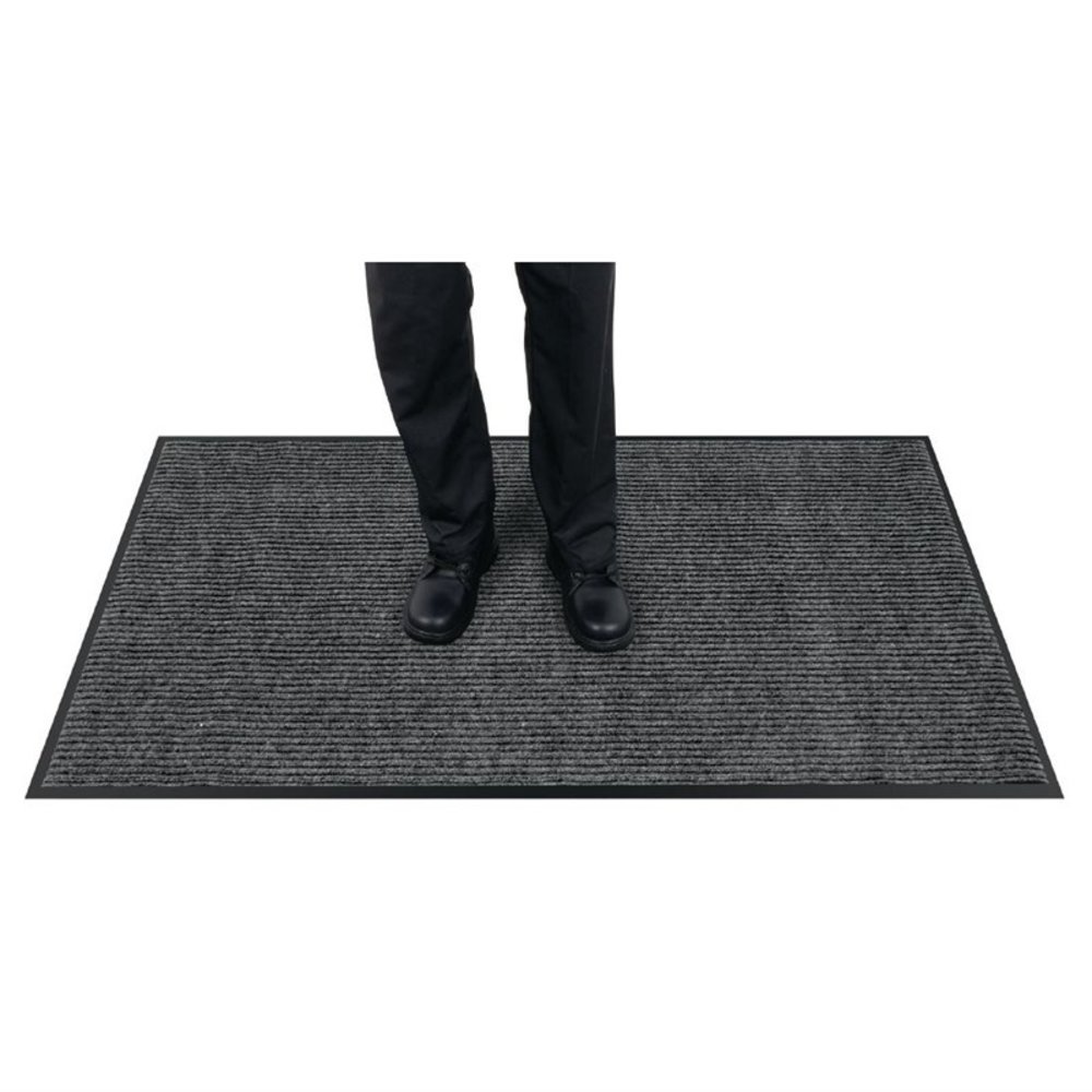 Jantex Lobby Bezem en Blik 16cm | Met Klem op de Bezemsteel | 160x30x850(h)mm