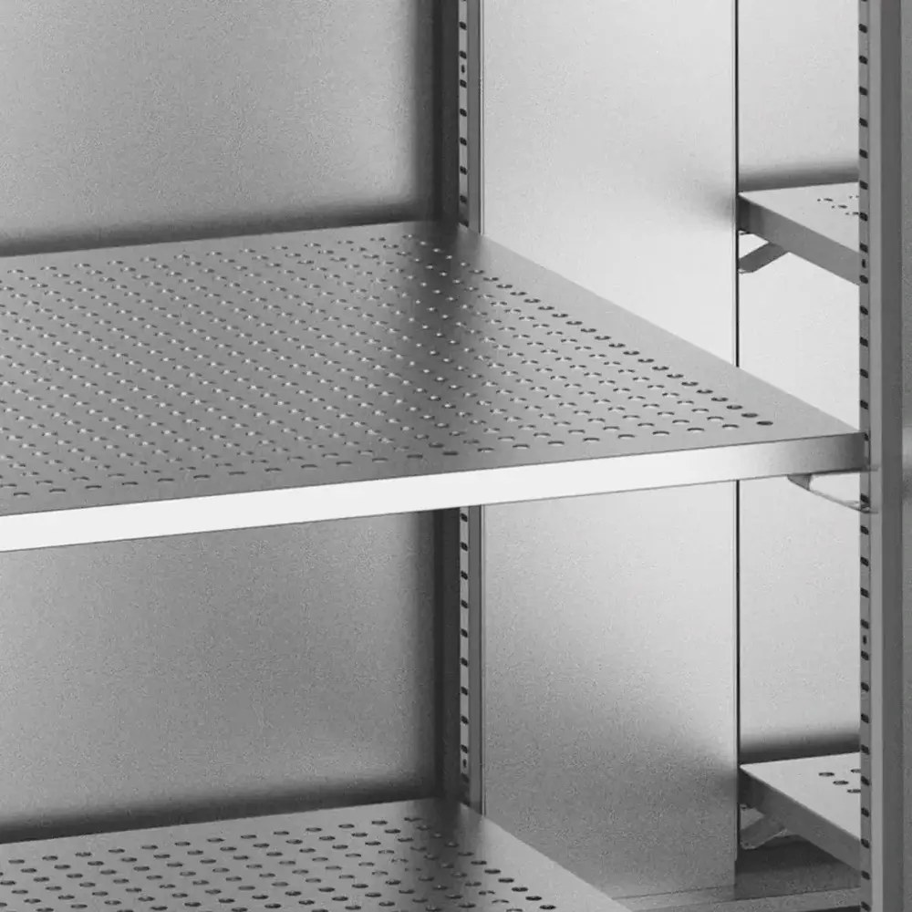 Tefcold Doorgeef-barkoelkast | Fgb | 680l | Zwart | -2°c/+8°c | Geforceerd | 2x 4 Draaideuren | 2490x610x950(h)mm