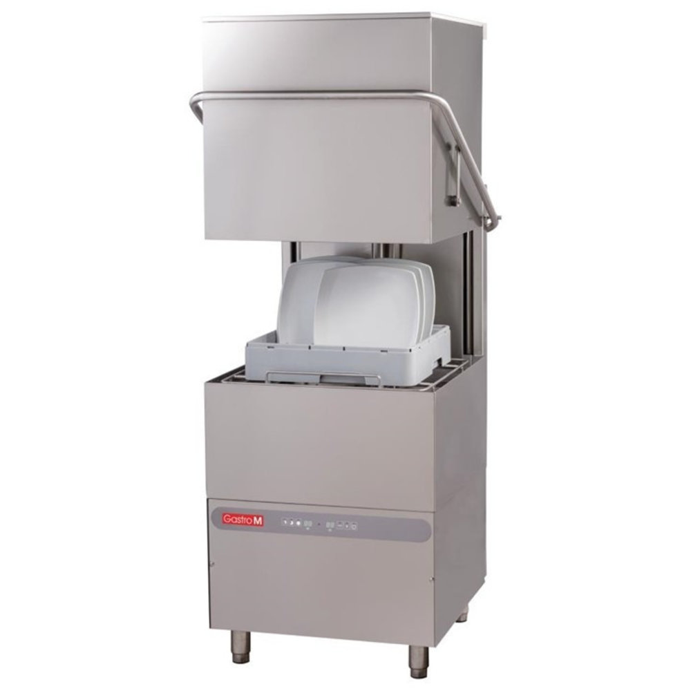 Gastro M Doorschuifvaatwasser | Mand 500x500mm | Afvoerpomp | Zeeppomp | Naglanspomp | Breaktank | 750x880x1830(h)mm