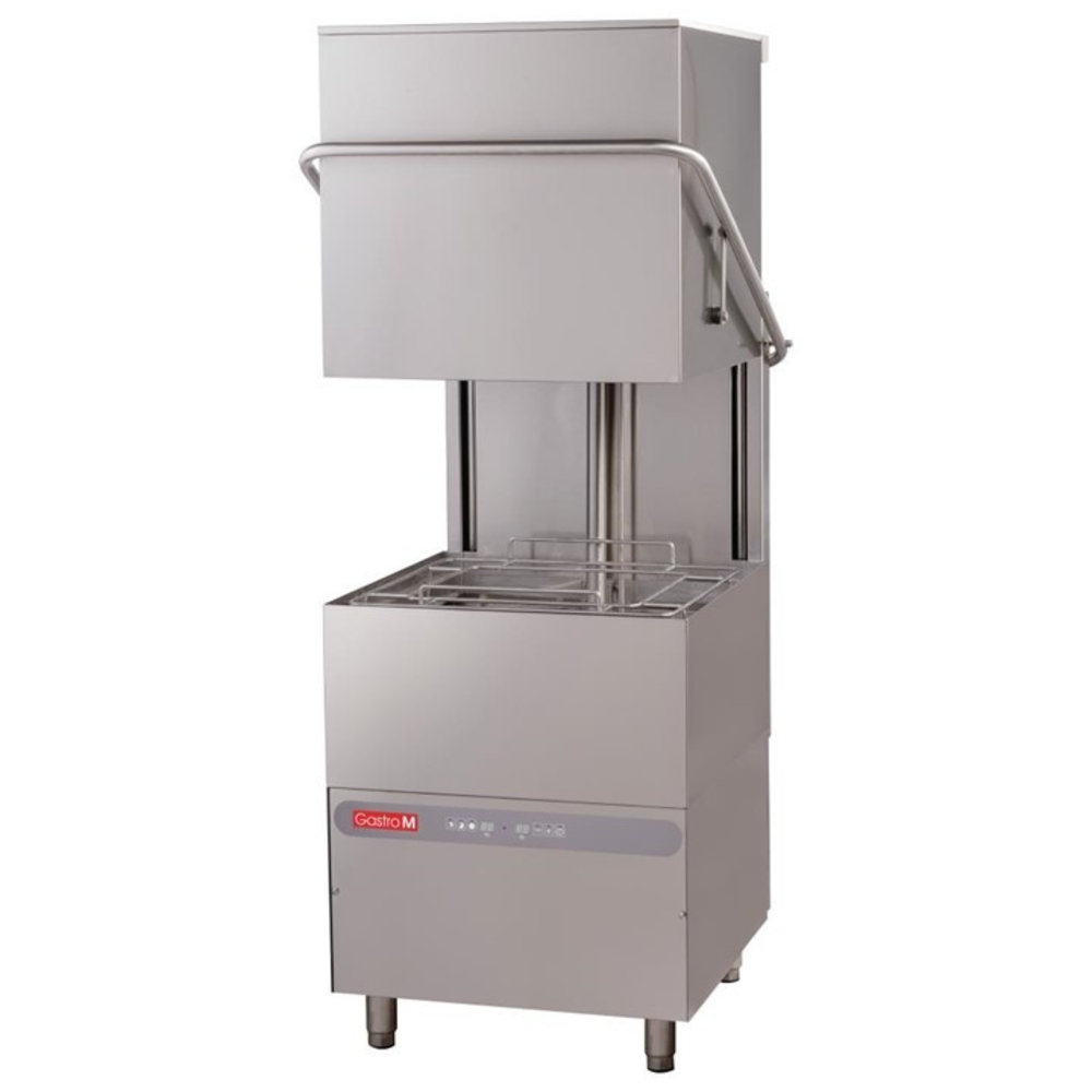 Gastro M Doorschuifvaatwasser | Mand 500x500mm | Afvoerpomp | Zeeppomp | Naglanspomp | Breaktank | 750x880x1830(h)mm