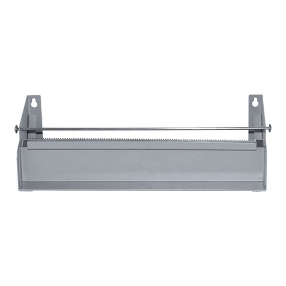 Caterchef Folie-dispenser | Metaal Geëpoxeerd | Incl. Kartelmes | 350x170x90(h)mm