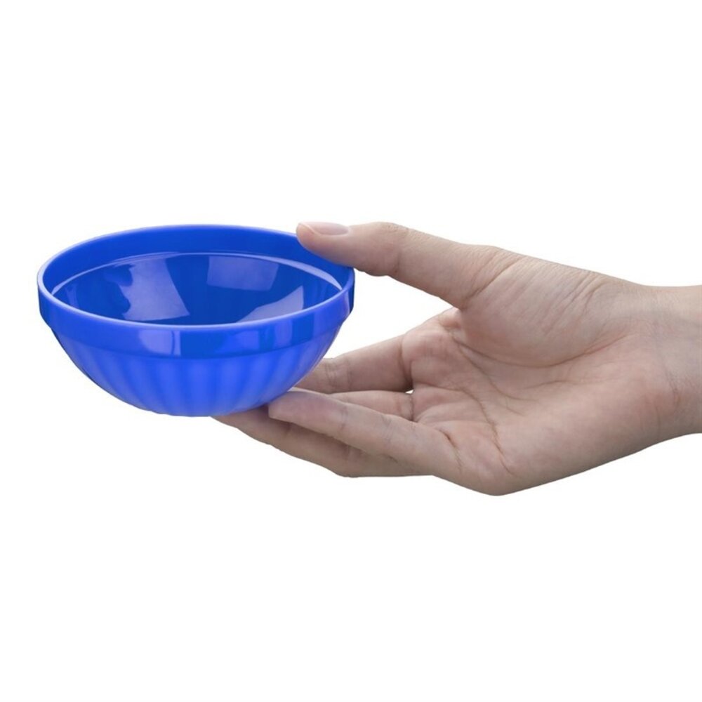 Olympia Fruitschaaltjes | Kristallon | Kunststof | Blauw | 19cl | 12 Stuks | ø102mm