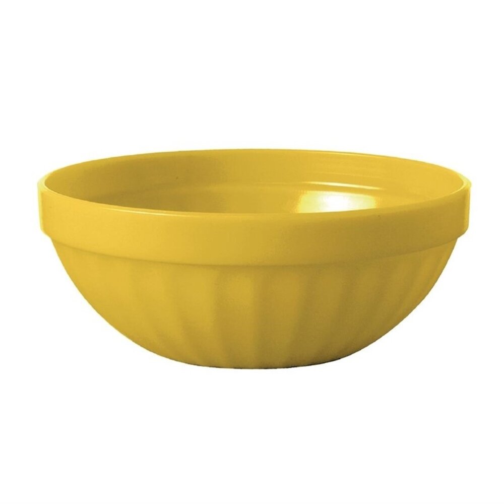Olympia Fruitschaaltjes | Kristallon | Kunststof | Geel | 19cl | 12 Stuks | ø102mm