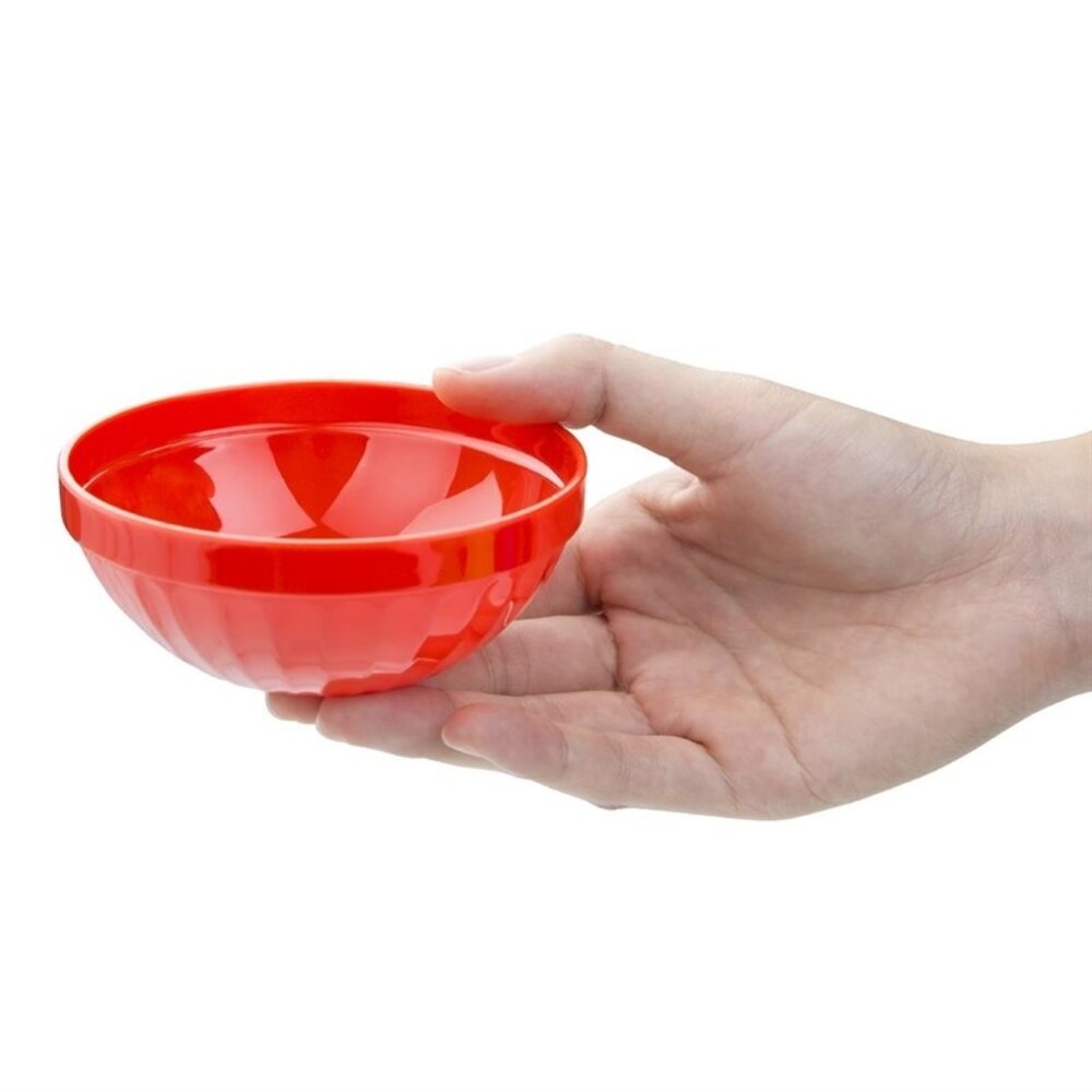 Olympia Fruitschaaltjes | Kristallon | Kunststof | Rood | 19cl | 12 Stuks | ø102mm