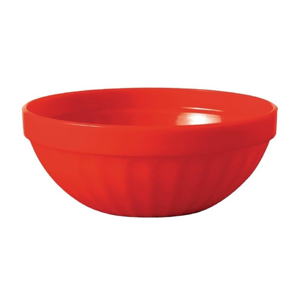 Olympia Fruitschaaltjes | Kristallon | Kunststof | Rood | 19cl | 12 Stuks | ø102mm