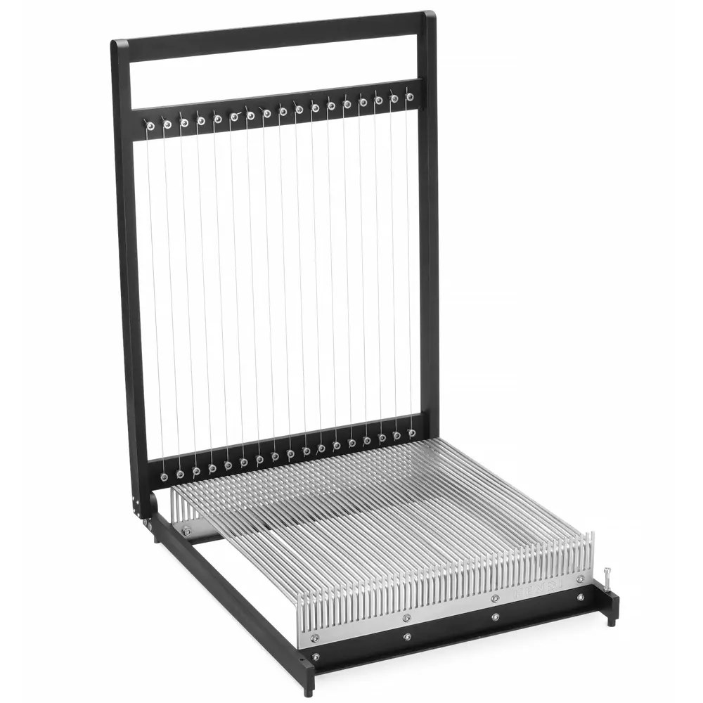 Hendi Gitaarsnijder | Single | Aluminium/rvs | En600x400 | 3 Snijframes (22.5/30/45mm) | 636x441x109(h)mm